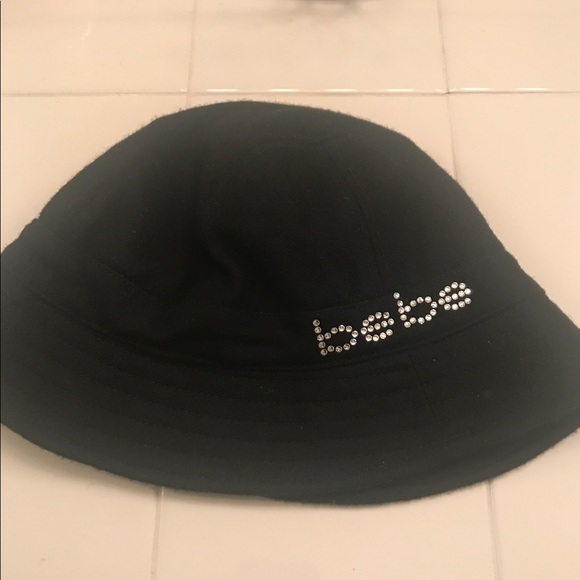 Bebe Logo Rhinestone hat - Picture 2 of 7